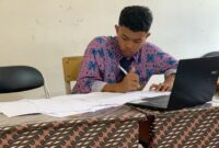 Dendy Setiawan Nugroho, murid MTs Madani Tebuireng Bintan, berhasil meraih peringkat pertama Olimpiade Matematika jenjang SMP/MTs tingkat nasional. Foto: INIKEPRI.COM
