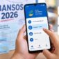 Ilustrasi cara mengubah desil DTSEN 2026 melalui HP dengan menyiapkan KK dan NIK KTP untuk pengajuan pembaruan data bansos. Foto: Istimewa/AI