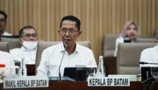 Kepala BP Batam Amsakar Achmad di RDP DPR RI. Foto: INIKEPRI.COM/BP Batam