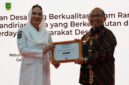 Bupati Natuna, Cen Sui Lan, saat membuka Workshop Pengelolaan Keuangan dan Pembangunan Desa Tahun 2026 di Gedung Serbaguna Sri Serindit. Foto: INIKEPRI.COM