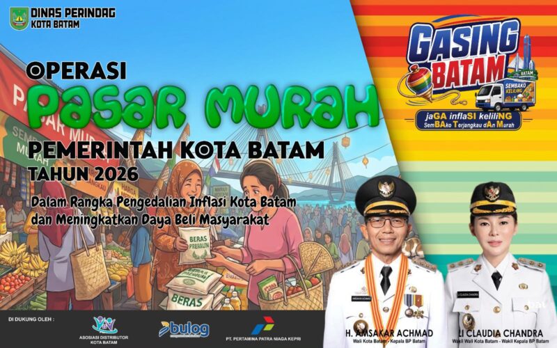 e-Flyer Pasar Murah Batam. Foto: Media Center Batam