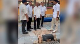 Badan Pengusahaan (BP) Batam mulai menguji sistem subdrain pada 18 titik di kawasan Central Business District (CBD) Batam Center yang selama ini memiliki persoalan genangan. Foto: INIKEPRI.COM/BP Batam 