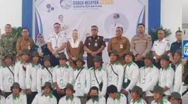 Badan Meteorologi Klimatologi Geofisoka (BMKG) Stasiun Meteorologi Maritim Penagi menggelar Sekolah Lapang Cuaca Natuna (SLCN) Kabupaten Natuna di Aula BMKG Natuna. Foto: Istimewa 