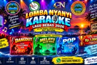 e-Flyer Lomba Nyanyi Karaoke KPDN. Foto: KPDN