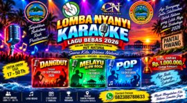 e-Flyer Lomba Nyanyi Karaoke KPDN. Foto: KPDN