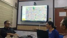 Pemantauan titik genangan banjir kota Batam. Foto: Istimewa