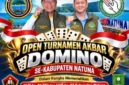 e-Flyer Turnamen Domino Akbar se-kabupaten Natuna. Foto: Istimewa