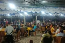 Suasana pertandingan Domino di Pantai Piwang. Foto: Istimewa