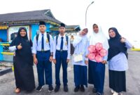 Empat Siswa Terbaik MTs Aqidatunnajin Ikuti OMI Tingkat Provinsi Kepri. Foto: INIKEPRI.COM