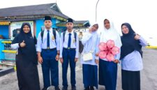 Empat Siswa Terbaik MTs Aqidatunnajin Ikuti OMI Tingkat Provinsi Kepri. Foto: INIKEPRI.COM