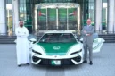 Mobil kepolisian Dubai berupa Lamborghini Temerario. Foto: X/Dubai Police