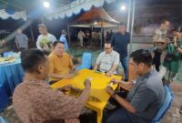  Wakil Bupati Natuna Jarmin secara resmi membuka Open Turnamen Akbar Domino Se-Kabupaten Natuna yang digelar di Alun-Alun Pantai Piwang, pada Jumat (02/10/2026) malam. Foto: Istimewa 