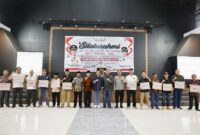Silaturahmi bersama LPM, RW, RT, dan tokoh masyarakat se-Kecamatan Sagulung di Gedung Serbaguna Plaza Kecamatan Sagulung. Foto: INIKEPRI.COM/Media Center Batam
