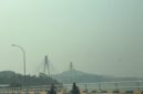 Kabut asap menyelimuti Kota Batam. Foto: Istimewa