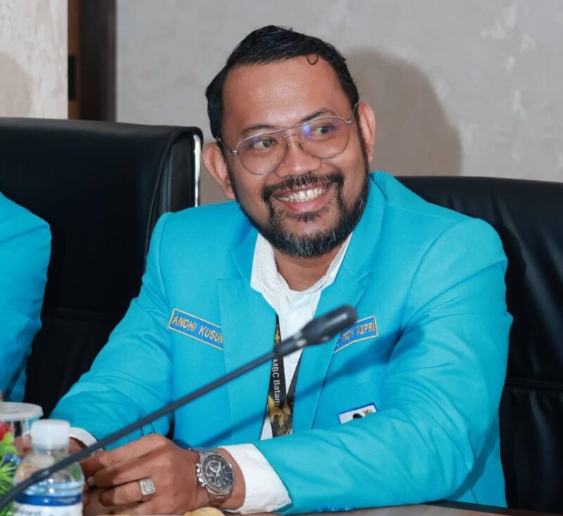Ketua DPD KNPI Kepri Andhi Kusuma. Foto: INIKEPRI.COM