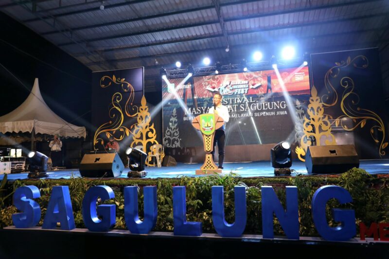 Wali Kota Batam Amsakar Achmad di Sagulung Merdeka Fest 2026. Foto: INIKEPRI.COM/Media Center Batam 
