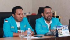 Ketua DPRD DPD KNPI Kepulauan Riau Andhi Kusuma dan sekretaris Muhammad Irfan. Foto: INIKEPRI.COM