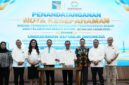 Penandatanganan Nota Kesepahaman (MoU) antara BP Batam dan Ombudsman di Balairung Sari BP Batam. Foto: INIKEPRI.COM/BP Batam 