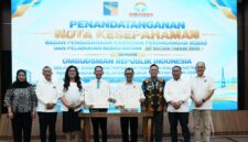 Penandatanganan Nota Kesepahaman (MoU) antara BP Batam dan Ombudsman di Balairung Sari BP Batam. Foto: INIKEPRI.COM/BP Batam 