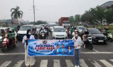 DPD KNPI Kepri Bagikan 1.000 Masker di Batam, Desak Pemerintah Bergerak Cepat Tangani Kabut Asap