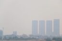 Kota Batam diselimuti kabut asap. Foto: INIKEPRI.COM