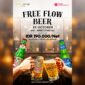 MaxOne Batam menghadirkan promo “Free Flow Beer” sepanjang Oktober 2026 melalui 1.1° Dining & Lounge. Foto: MaxOne Batam