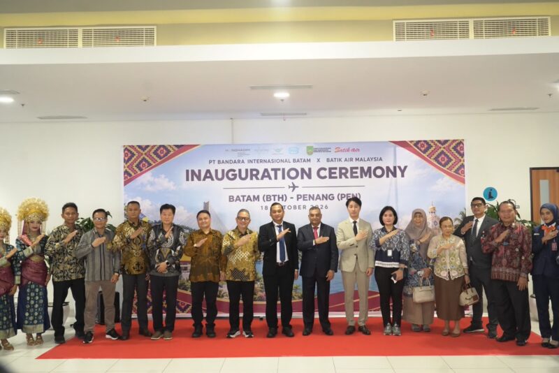 Inauguration Ceremony Penerbangan langsung Batam–Penang. Foto: BP Batam