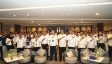 Badan Pengusahaan (BP) Batam melalui Biro Sumber Daya Manusia bekerja sama dengan LPK Bhakti Tidar Nusantara menyelenggarakan Pelatihan dan Sertifikasi BNSP K3 Konstruksi, K3 Lingkungan, dan K3 Listrik di Hotel Santika. Foto: INIKEPRI.COM/BP Batam