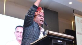 M. Nur, ketua Relawan ASLI. Foto: INIKEPRI.COM