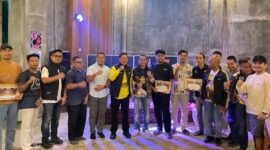 Penutupan Turnamen Domino Gen Z di Cafe CSK. Foto: INIKEPRI.COM