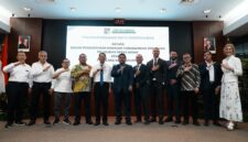 Badan Pengusahaan Batam (BP Batam) menandatangani Nota Kesepakatan dengan PT Galang Bumi Industri terkait pembangunan, pengembangan, dan pengelolaan Proyek Strategis Nasional (PSN) Kawasan Industri Wiraraja Green Renewable Energy & Smart-Eco Industrial Park. Foto: INIKEPRI.COM/BP Batam