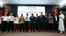 Badan Pengusahaan Batam (BP Batam) menandatangani Nota Kesepakatan dengan PT Galang Bumi Industri terkait pembangunan, pengembangan, dan pengelolaan Proyek Strategis Nasional (PSN) Kawasan Industri Wiraraja Green Renewable Energy & Smart-Eco Industrial Park. Foto: INIKEPRI.COM/BP Batam 