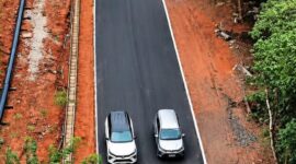 Jalan Vista Hotel kembali bisa dilalui oleh kendaraan. Foto: BP Batam 