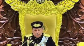 Raja Malaysia Yang di-Pertuan Agong Sultan Ibrahim bin Sultan Iskandar. Foto: YouTube Parlemen Malaysia/pri.
