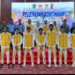 Bupati Natuna Cen Sui Lan melepas 334 anggota kontingen Kabupaten Natuna yang akan mengikuti Pekan Olahraga Provinsi (Porprov) VI Kepulauan Riau (Kepri) 2026. Foto: Istimewa 