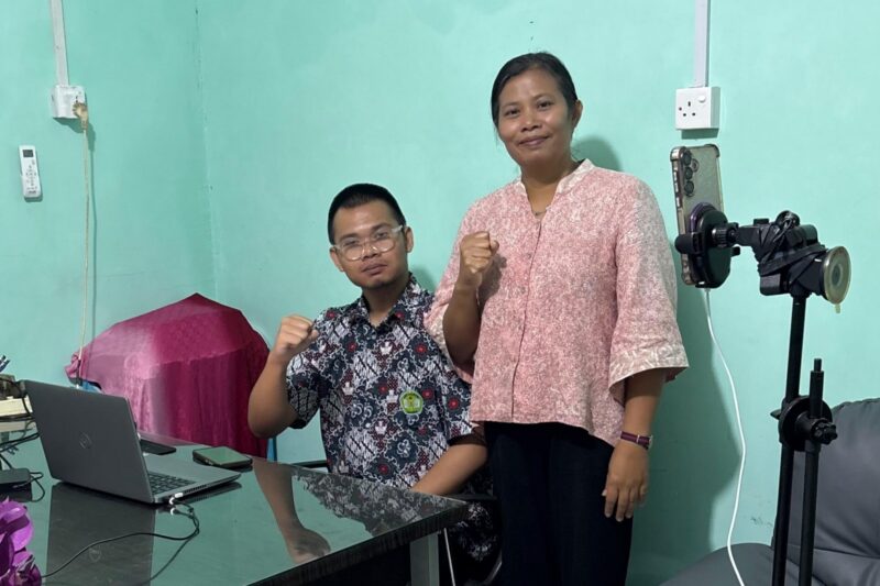 Ghastan Gautama Ginarda, siswa SMAN 1 Lingga, berhasil melaju ke babak final Olimpiade Siswa Buddhis Nasional (OSBN) 2026. Foto: INIKEPRI.COM