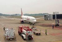 Maskapai Batik Air  Malaysia kini melayani penerbangan rute langsung Batam-Penang di Bandara Internasional Hang Nadim Batam. Foto: Istimewa 