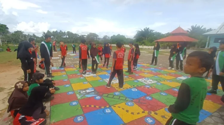 Pembelajaran terintegrasi Geopark Natuna di SDN 012 Ranai. Foto:Dok .SDN 012 Ranai