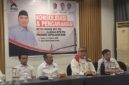 Ketua Harian DPP Partai Solidaritas Indonesia (PSI) Ahmad Ali dalam kegiatan konsolidasi dan pengarahan kepada jajaran DPW PSI Kepulauan Riau dan seluruh DPD PSI se-Kepulauan Riau di Hotel HARRIS, Batam, Kamis (22/10/2026). Foto: Istimewa